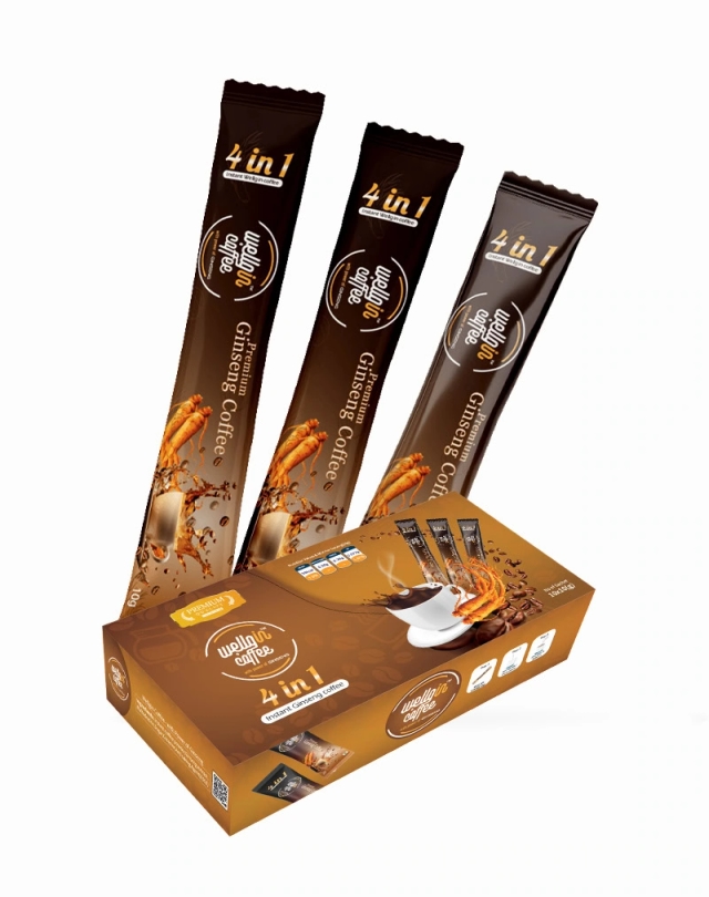 Wellgin Coffee™, Premium Ginseng Coffee (10 Sachets Pack)