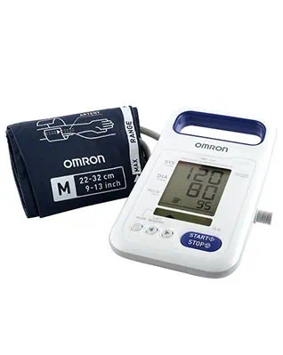 Omron HBP-1320 Blood Pressure Monitor, White