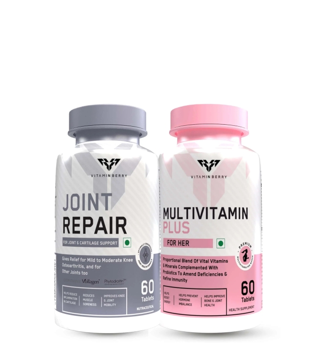 Combo Vitaminberry Multivitamins for her and Joint Repair