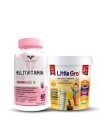 Combo Multivitamins for her and Little Gro (Chocolate Flavour)