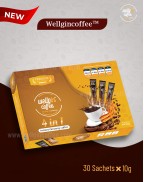 Wellgin Coffee™, Premium Ginseng Coffee (30 Sachets Pack) 