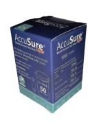 AccuSure Life Glucometer with 50 Strips 