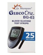 Dr. Morepen BG-03 Blood Glucose Test Strips 25s Pack