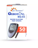 Dr. Morepen BG-03 Blood Glucose Test Strips 50s Pack