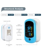 ELKO EL-560 Finger Tip Pulse Oximeter